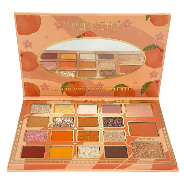 پالت سایه چشم کوین اند کوکو مدل peach