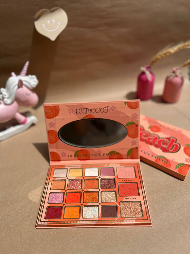 پالت سایه چشم کوین اند کوکو مدل peach