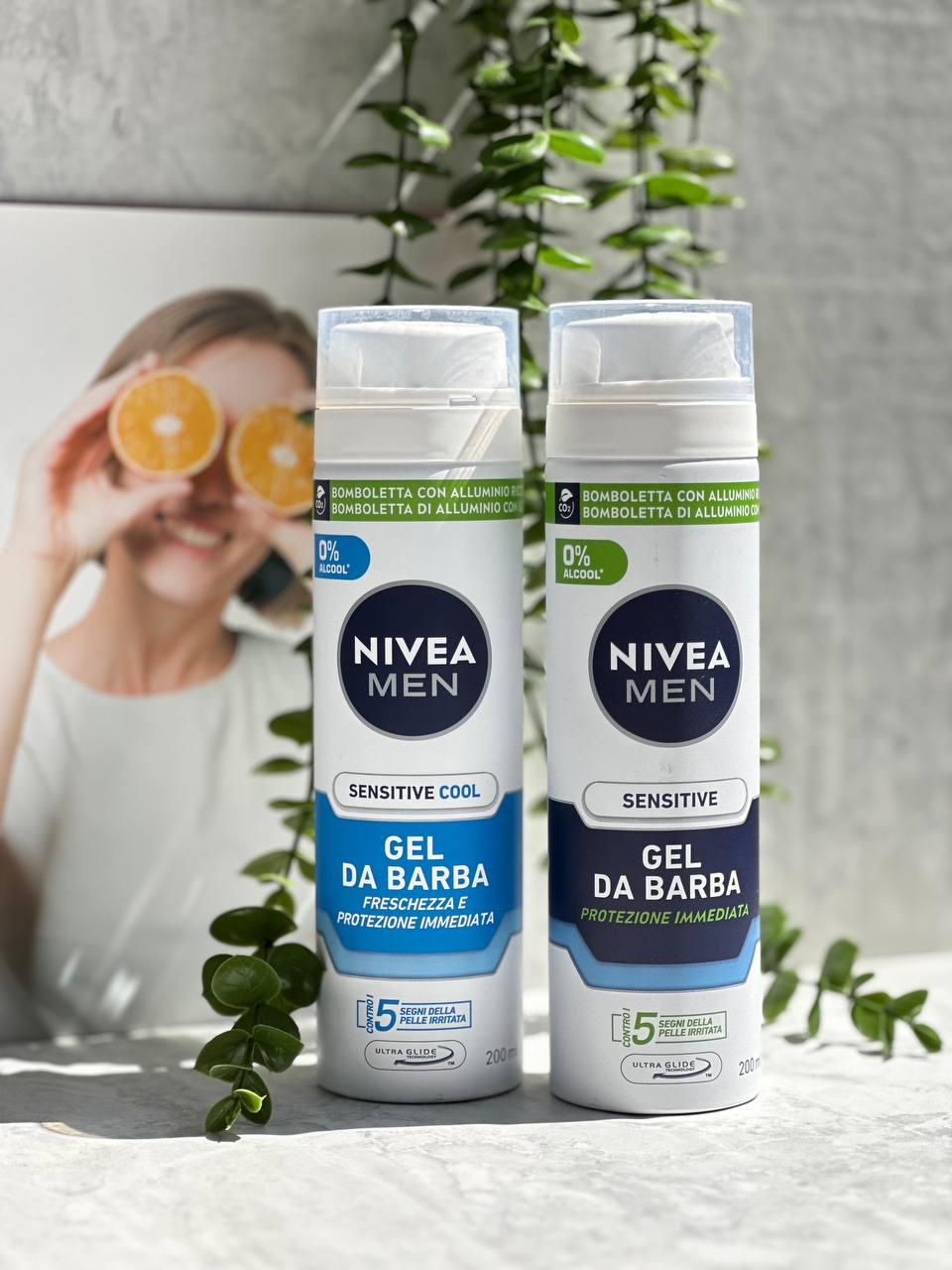 ژل اصلاح مردانه نیوا Nivea مدل سنسیتیو